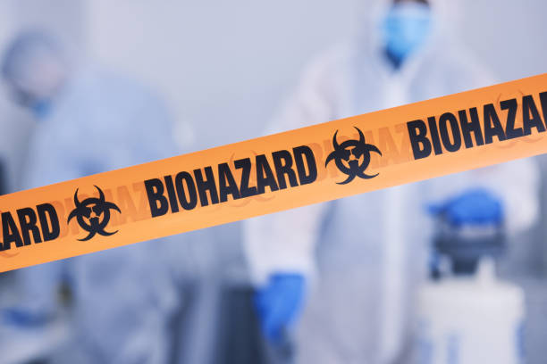 Professional Trauma Scene Cleanup technician working in Crestline, OH